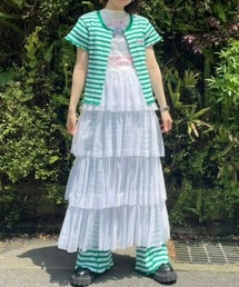 Candy Stripper | TULLE TIERED ワンピース(ワンピース)