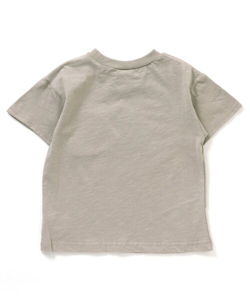 BREEZE（ブリーズ）の「働く車ワッペンTシャツ（Tシャツ/カットソー・キッズ・グレー/オフホワイト/カーキ/ネイビー/イエロー・100/110/120/130/140/80/90）」の19枚目の写真