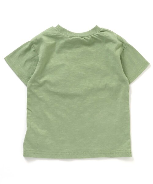 BREEZE（ブリーズ）の「働く車ワッペンTシャツ（Tシャツ/カットソー・キッズ・グレー/オフホワイト/カーキ/ネイビー/イエロー・100/110/120/130/140/80/90）」の20枚目の写真