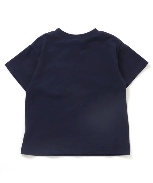 BREEZE（ブリーズ）の「働く車ワッペンTシャツ（Tシャツ/カットソー・キッズ・グレー/オフホワイト/カーキ/ネイビー/イエロー・100/110/120/130/140/80/90）」の21枚目の写真