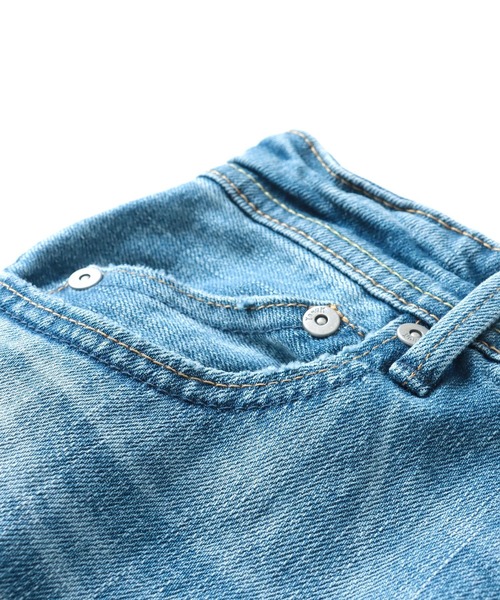 YANUK（ヤヌーク）の「YANUK / remake boots cut(リメイクブーツカットデニム)（デニムパンツ・レディース・ブルー・23/25/24）」の9枚目の写真