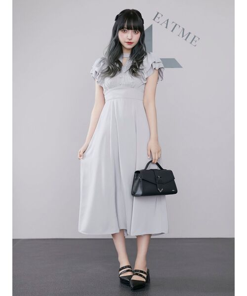 EATME（イートミー）の「フラップベルトショルダーバッグ（ショルダーバッグ・レディース・アイボリー/ブラック/ピンク・FREE）」の5枚目の写真