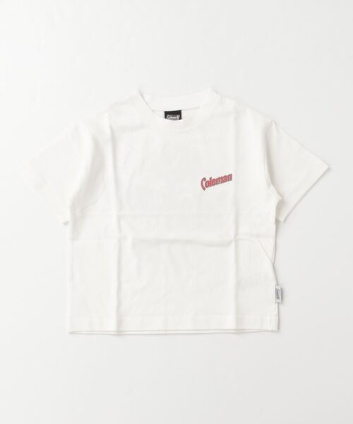 COLEMAN（コールマン）の「【 Coleman / コールマン 】ヴィンテージ ランタン Tシャツ 半袖 Vintage Lantarn Tshirt CM7938 KIDS T KFI（Tシャツ/カットソー・キッズ・チャコール/グリーン/ホワイト・110/120/130/140/150）」の2枚目の写真