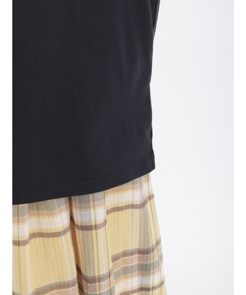 Samansa Mos2(サマンサ モスモス)の「【PETER RABBIT×SamansaMos2】猫Tシャツ(Tシャツ/カットソー・レディース・ブラック/オフホワイト/ベージュ・F)」の16枚目の写真