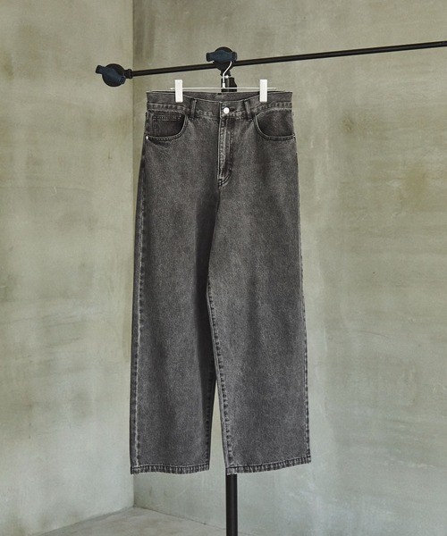 パンツ Emma ZOZO限定】セミフレアカラーデニムパンツ（デニムパンツ）｜EMMA