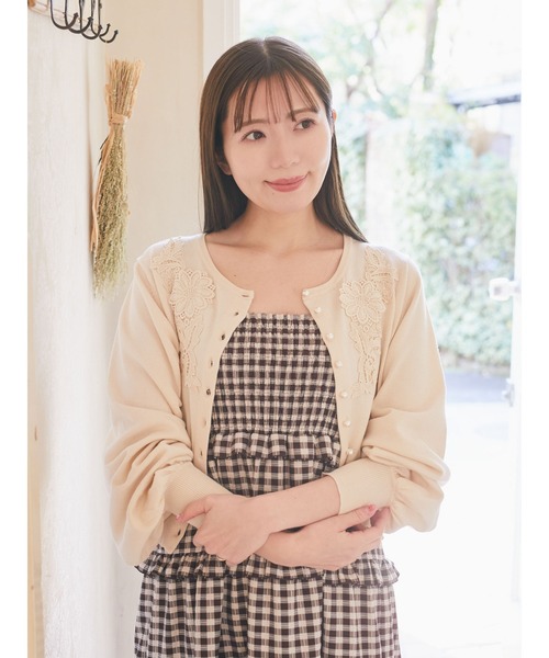 Areeam（アリーム）の「チェックシャーリングワンピース