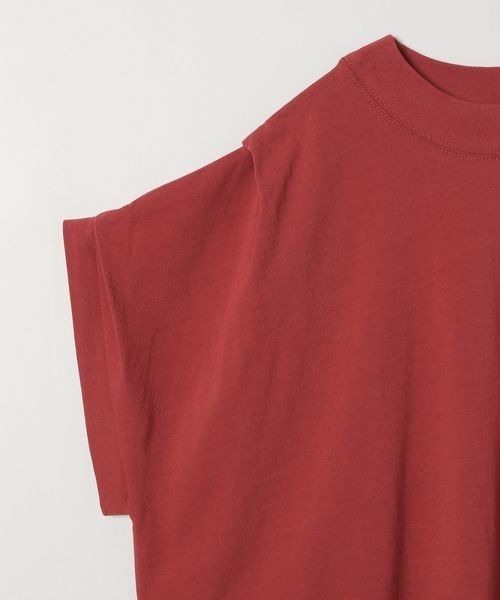 JEANASIS(ジーナシス)の「シャロークルーネックタックスリーブTEE/961739(Tシャツ/カットソー・レディース・ホワイト/ボルドー/スミクロ・FREE)」の18枚目の写真