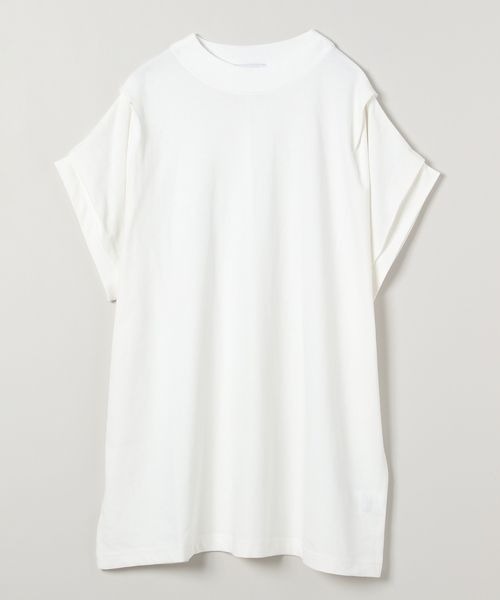 JEANASIS(ジーナシス)の「シャロークルーネックタックスリーブTEE/961739(Tシャツ/カットソー・レディース・ホワイト/ボルドー/スミクロ・FREE)」の22枚目の写真