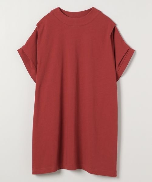 JEANASIS(ジーナシス)の「シャロークルーネックタックスリーブTEE/961739(Tシャツ/カットソー・レディース・ホワイト/ボルドー/スミクロ・FREE)」の15枚目の写真