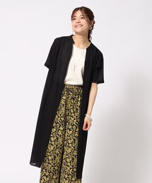 SHOO・LA・RUE | ふわり軽い コットンシフォン ロングシャツ(シャツ/ブラウス)