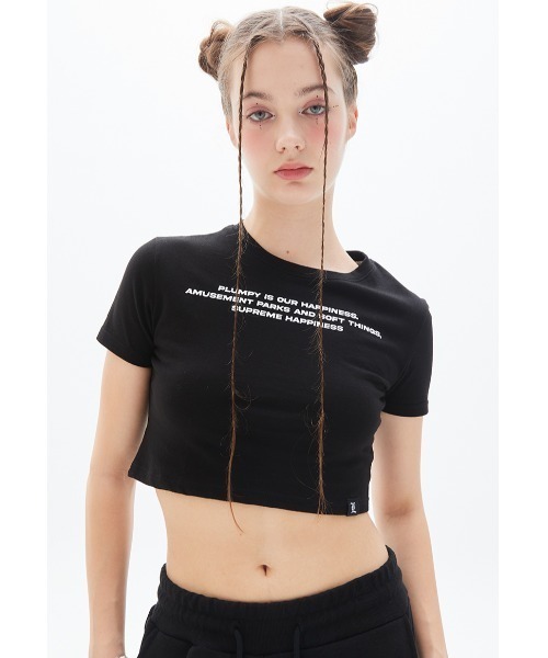 LUVISTRUE(ラヴイズトゥルー)の「A'GEM/9 × .kom『LUV IS TRUE/ラブ イズ トゥルー』 LETTERING TEE/レタリング グラフィック 半袖Tシャツ カットソー(Tシャツ/カットソー・レディース・ピンク/ブラック/ブルー・FREE)」の1枚目の写真