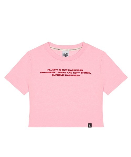 A'GEM/9 × .kom『LUV IS TRUE/ラブ イズ トゥルー』 LETTERING TEE