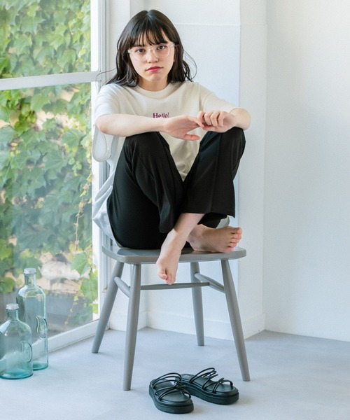 GLOBAL WORK(グローバルワーク)の「大人見えフレアパンツ/AND YUA ANY/906242(その他パンツ・キッズ・ブラック/グリーン/ブラウン・150cm/160cm)」の14枚目の写真
