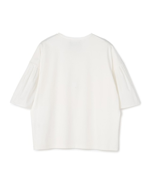N.O.R.C(ノーク)の「タイプライタータックスリーブカットソー(Tシャツ/カットソー・レディース・オフホワイト/ブラック・フリー)」の15枚目の写真