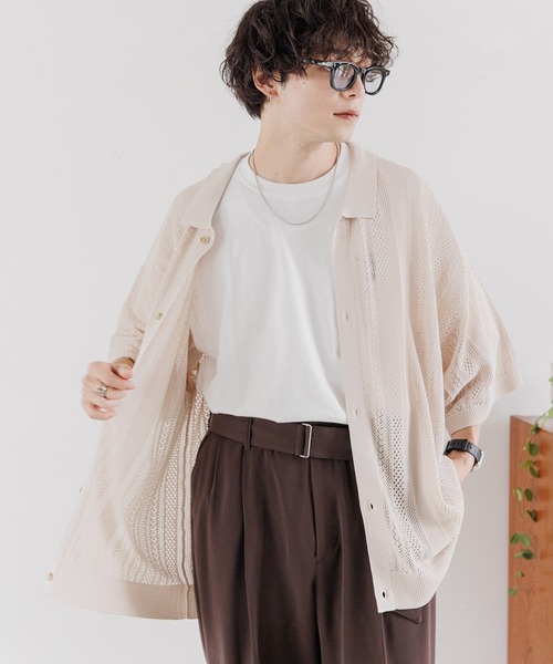 かしわページ ikka パンツ ビンテージツイルタックスカーチョ レディース