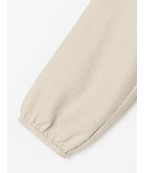 Perfect Suit FActory（パーフェクトスーツファクトリー）の「【セットアップ可能】2WAYペプラム　ブラウス　ブルー/ベージュ（シャツ/ブラウス・レディース・ブルー/ベージュ・S/M/L）」の6枚目の写真