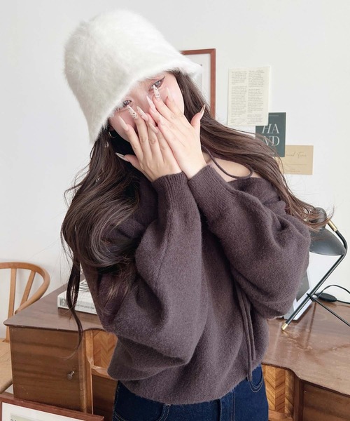 セール】シャギーバケットハット（ハット）｜moment+（モーメント