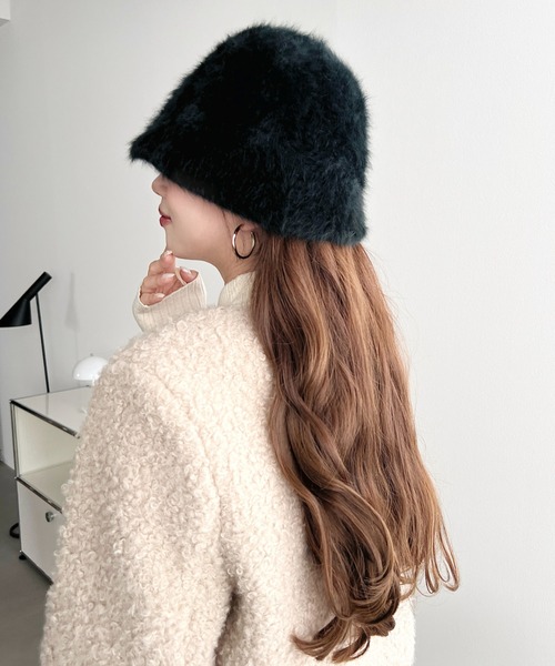 セール】シャギーバケットハット（ハット）｜moment+（モーメント