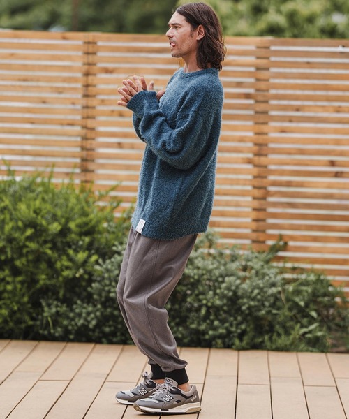 CAMBIO（カンビオ）の「mp11315- 起毛テーパードリブパンツ（その他パンツ・メンズ・ブラック/ブラウン/グレー・M/L/S）」の12枚目の写真