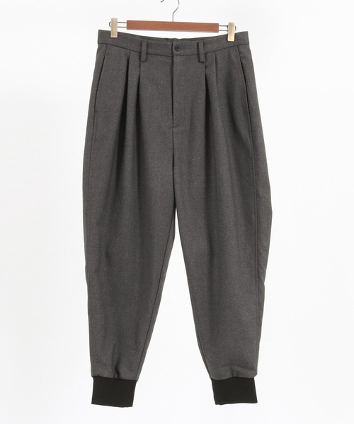 CAMBIO（カンビオ）の「mp11315- 起毛テーパードリブパンツ（その他パンツ・メンズ・ブラック/ブラウン/グレー・M/L/S）」の20枚目の写真