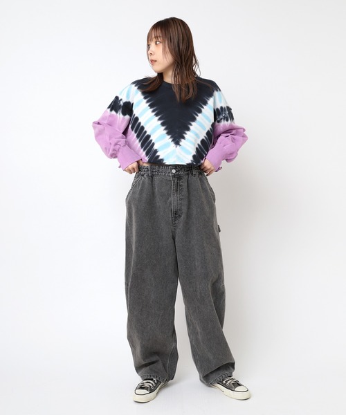 RNA R4122 イージーBIGペインター デニムパンツ インディゴ バギー R4122 イージーBIGペインター（デニムパンツ）｜RNA（アール