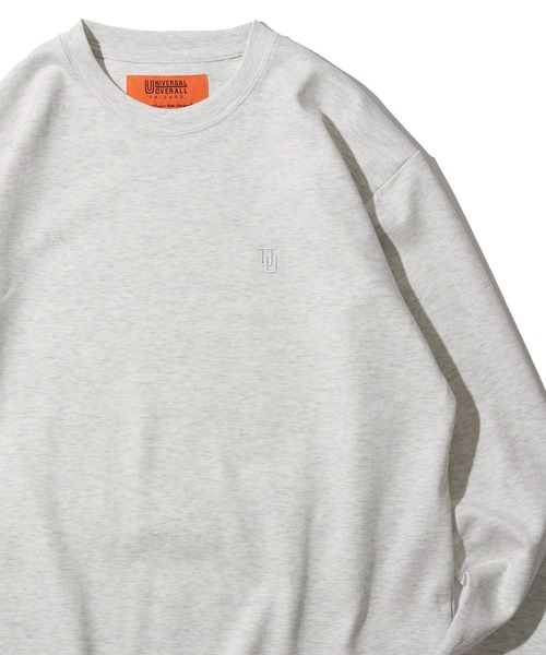 【UNIVERSAL OVERALL】別注 リラックスフィット 刺繍 ポンチロングスリーブTシャツ（Tシャツ/カットソー）｜UNIVERSAL OVERALL（ユニバーサルオーバーオール）