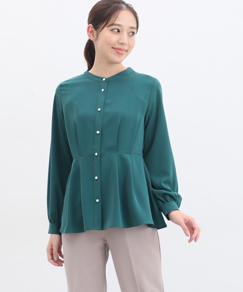 Honeys（ハニーズ）の「ペプラムブラウス（シャツ/ブラウス）」 - WEAR