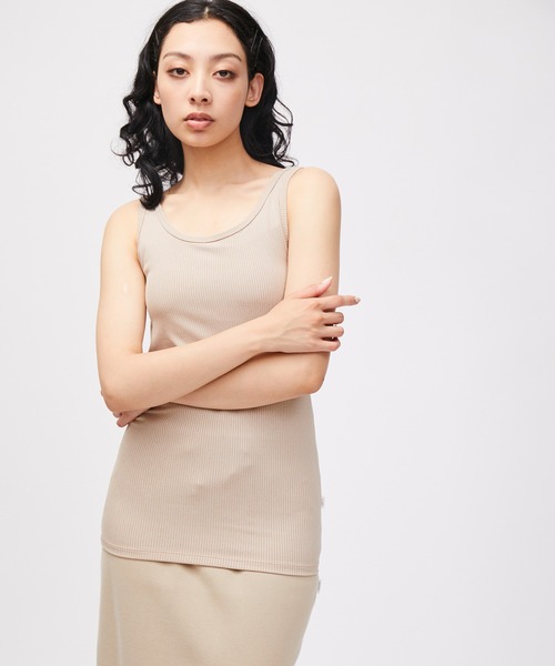 NERGY（ナージー）の「【セットアイテム】【UV & 吸水速乾】タンクレイヤード シャーリングTシャツ（アンサンブル・レディース・レンガ/グリーン/ブラック・FREE）」の12枚目の写真