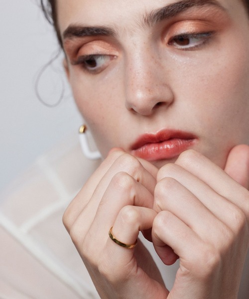 CENE（セネ）の「【CENE】セネ/クレールカットリング（リング・レディース・ゴールド・#13/#11/#9）」の6枚目の写真