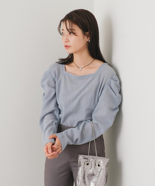 シアープリントロンTEE Kastane Kastane（カスタネ）の「【2023AWアイテム】シャーリングロンTEE