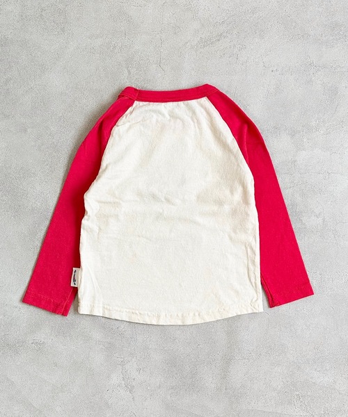 Maki ラグラン L white ロンT MAKI ゲーム・おもちゃ・グッズ Maki ラグラン L white ロンT