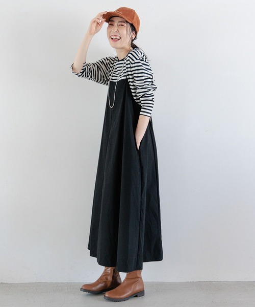 studio CLIP(スタディオクリップ)の「【抗菌防臭】コーデュロイロゴキャップ(キャップ・レディース・ブラック/キャメル/ブラウン/アイボリー・FREE)」の19枚目の写真