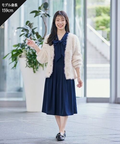 専用美品お洒落＊JURGEN LEHL シャギーニットカーディガン 　綿100% セール】【洗える】シャギーニットカーディガン（カーディガン/ボレロ