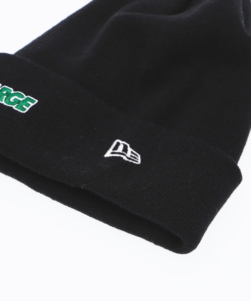 NEW ERA(ニューエラ)の「XLARGE×NEW ERA STANDARD LOGO CUFF BEANIE(ニットキャップ/ビーニー・メンズ・グリーン/バーガンディー/ネイビー/グレー/ブラック・ONE SIZE)」の8枚目の写真