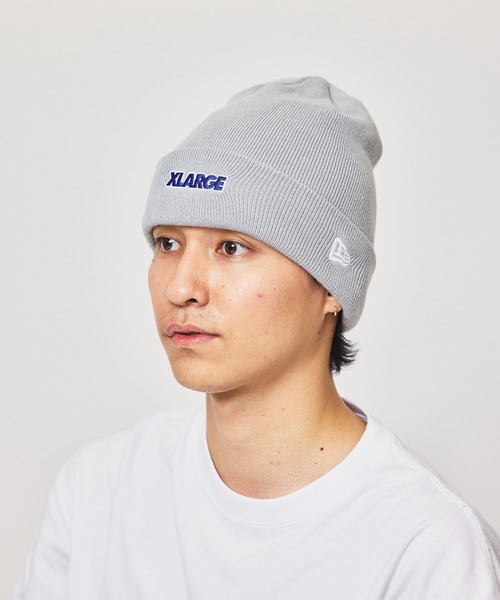 NEW ERA(ニューエラ)の「XLARGE×NEW ERA STANDARD LOGO CUFF BEANIE(ニットキャップ/ビーニー・メンズ・グリーン/バーガンディー/ネイビー/グレー/ブラック・ONE SIZE)」の13枚目の写真