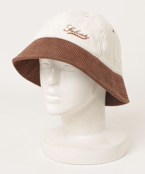 Subciety(サブサエティ)の「2TONE CORDUROY HAT(ハット・メンズ・ブラック/ブラウン/ネイビー/オリーブ・FREE)」の14枚目の写真