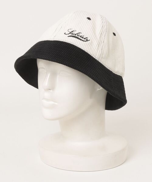 Subciety(サブサエティ)の「2TONE CORDUROY HAT(ハット・メンズ・ブラック/ブラウン/ネイビー/オリーブ・FREE)」の13枚目の写真