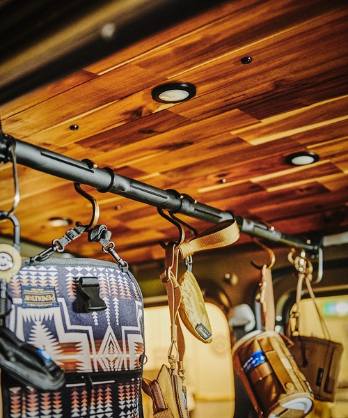 GORDON MILLER（ゴードンミラー）の「GORDON MILLER（ゴードンミラー） インテリアバーロックベルト付き D02446（アウトドアグッズ・メンズ・ブラック・F）」の18枚目の写真