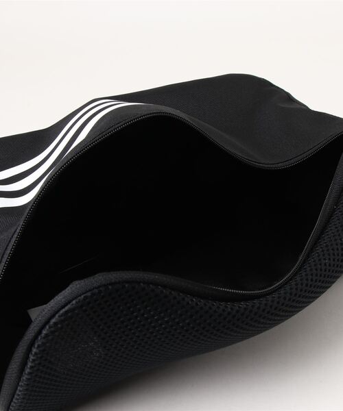 adidas（アディダス）の「《adidas》TRAININGシューズバッグ（シューズ小物/雑貨・メンズ・ブラック×ホワイト・フリー）」の4枚目の写真