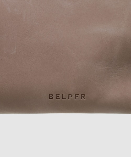 BELPER(ベルパー)の「WALK AROUND BAG WIDE(ショルダーバッグ・レディース・ライトベージュ/ブラック・FREE)」の10枚目の写真