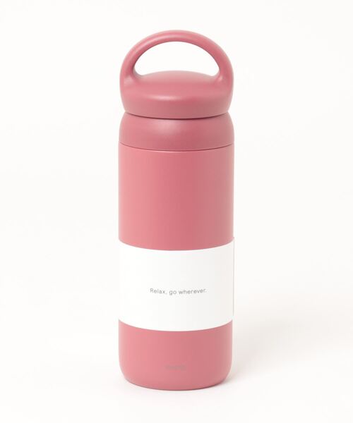 Me%（ミィパーセント）の「KINTOデイオンタンブラー 167873（パスケース・レディース・オフホワイト/チャコールグレー/ピンク・FREE）」の4枚目の写真