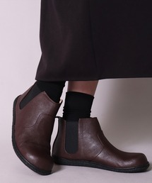 BAYBLO（ベイブロ）の「(ES)【 Joy Walker Plus 】フェイクレザー サイドゴア ショート ブーツ（ブーツ）」