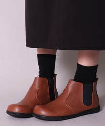 BAYBLO（ベイブロ）の「(ES)【 Joy Walker Plus 】フェイクレザー サイドゴア ショート ブーツ（ブーツ）」