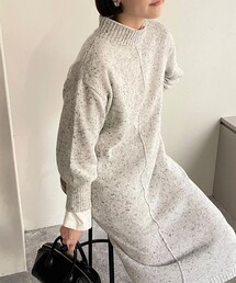 fredy emue | ネップMIXニットワンピース(ワンピース)