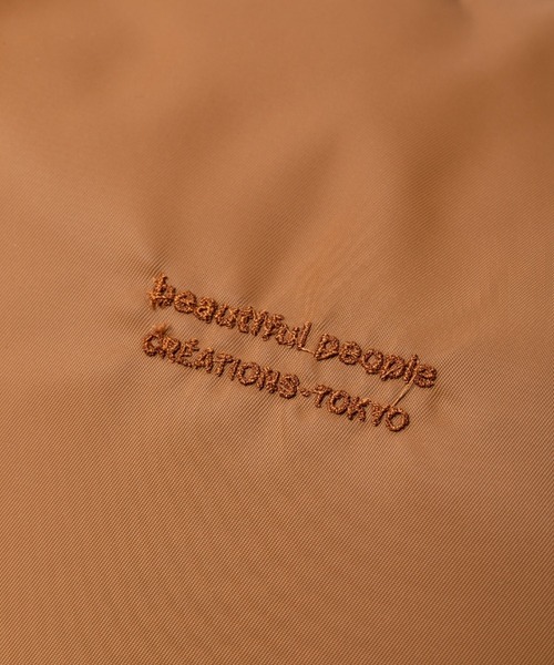 beautiful people(ビューティフルピープル)の「mobious bag in nylontwill S(ハンドバッグ・レディース・グレー/ブラウン/ブラック・FREE)」の6枚目の写真