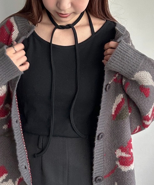 soie by apres jour mignon(ソワバイアプレジュールミニョン)の「【soie by apres jour mignon】デザインカットソー【ZOZOTOWN限定アイテム】(Tシャツ/カットソー・レディース・アイボリー/ブラック・SMALL/MEDIUM)」の18枚目の写真