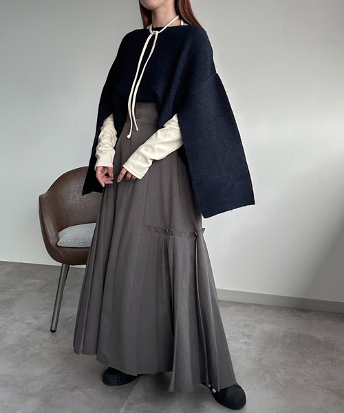 soie by apres jour mignon(ソワバイアプレジュールミニョン)の「【soie by apres jour mignon】デザインカットソー【ZOZOTOWN限定アイテム】(Tシャツ/カットソー・レディース・アイボリー/ブラック・SMALL/MEDIUM)」の10枚目の写真