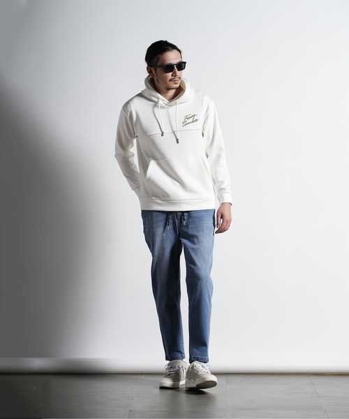 RATTLE TRAP(ラトルトラップ)の「ダンボールプルオーバーパーカー(パーカー・メンズ・ブラック/ブラウン/ホワイト・M/L/LL)」の16枚目の写真