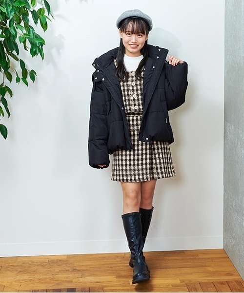 セール】ベルト付チェックボックスプリーツスカパン（スカート