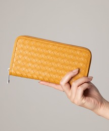 GUIONNET（ギオネ）の「ギオネ タイニー タイル ラウンドファスナー レザー 長財布　GUIONNET TINY TILE ROUND FASTNER LONG WALLET "TTL"（財布）」